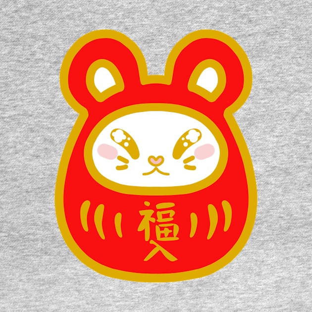 Mouse Daruma 2023 by Ratfrens